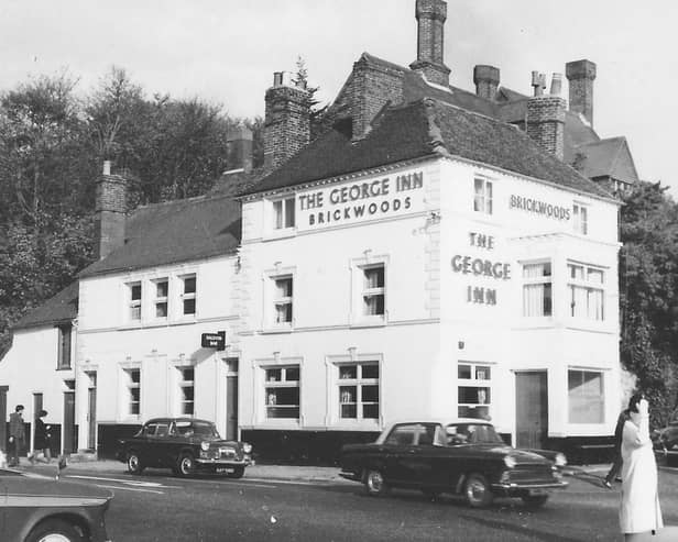 The junction of London Road and Portsdown Hill Road in the early 1960s. Picture: Barry Cox collection