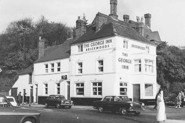 The junction of London Road and Portsdown Hill Road in the early 1960s. Picture: Barry Cox collection