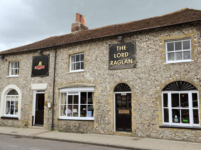 The Lord Raglan Pub in Emsworth says its current signage is having a negative impact on trade