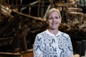Dr Eleanor Schofield, Director of Collections at the Mary Rose Trust (Harvey Mills)