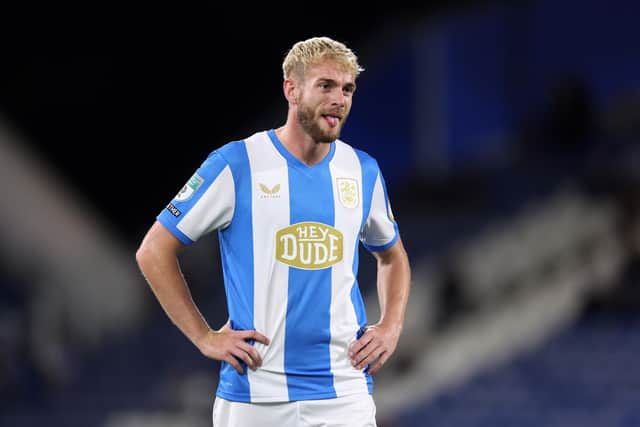 Former Pompey defender Jack Whatmough has struggled with injury at Huddersfield.