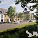 A CGI of what the Tipner homes could look like Picture: Bellway Homes