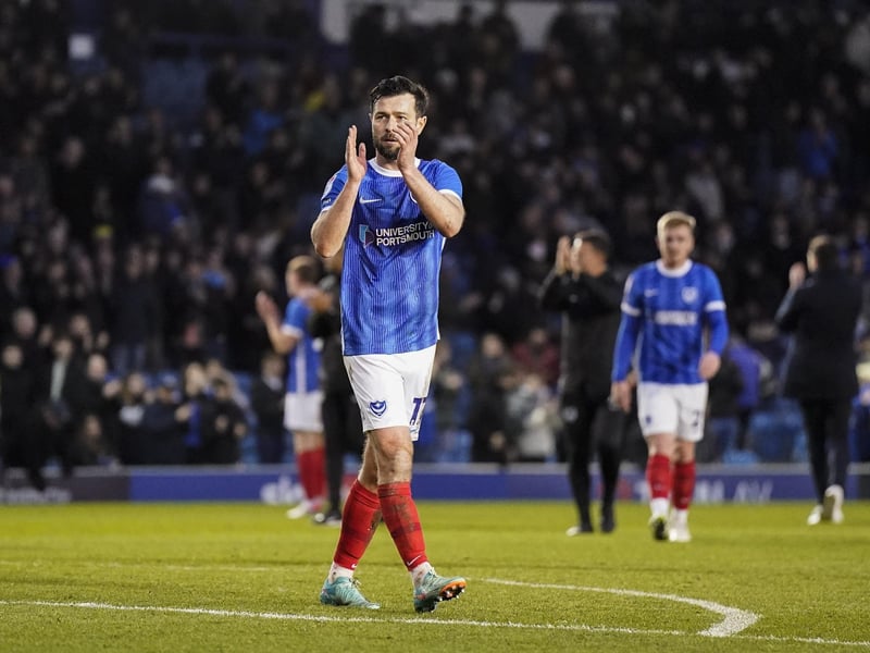 Check out our brilliant gallery as Pompey fans roared their team on to victory over Northampton. Pics: Jason Brown.