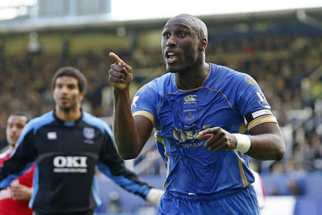 Former Pompey defender Sol Campbell Picture: IAN KINGTON/AFP via Getty Images