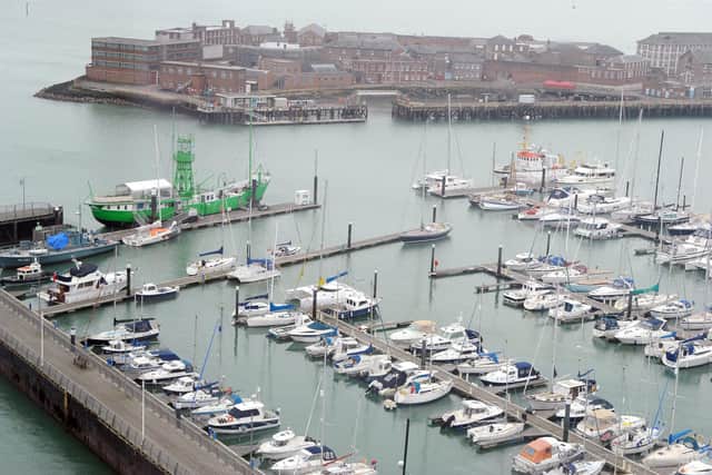 Haslar Marina, Haslar Road, Gosport.
Picture: Sarah Standing (030220-6665)