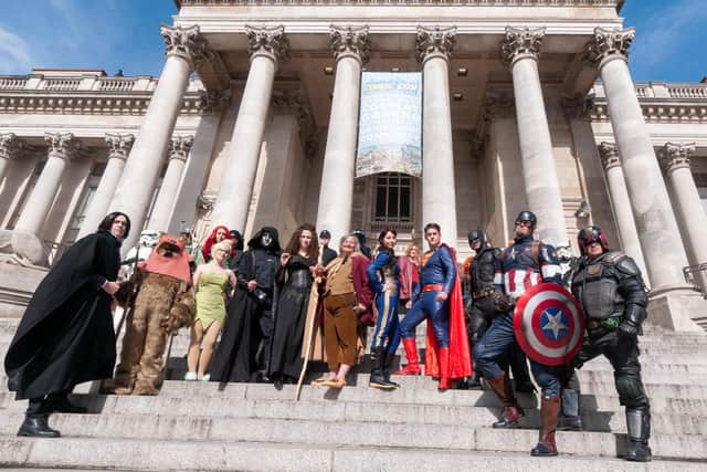Portsmouth Comic Con - International Festival of Comics at Portsmouth Guildhall in 2019. Picture: Duncan Shepherd