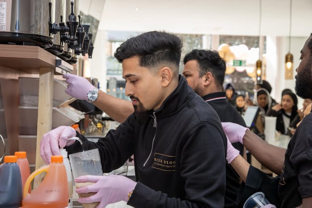 Boba Bloom has opened its latest store on Arundel Street in Portsmouth on Saturday, serving up teas and delicious looking pancackes.

Pictured - Boba Blooms grand opening on Arundel Street

Photos by Alex Shute