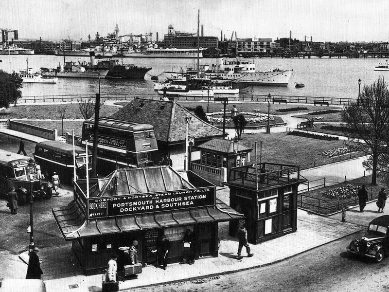Across the harbour 1940's. Picture: Ian Wilding collection.