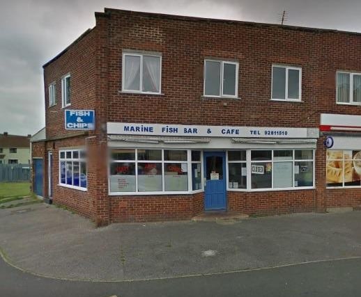 Marine Fish Bar, on Cumberland Road, has a 4.6 rating out of five from 58 reviews on Google.