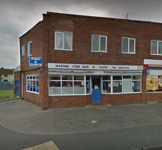 Marine Fish Bar, on Cumberland Road, has a 4.6 rating out of five from 58 reviews on Google.