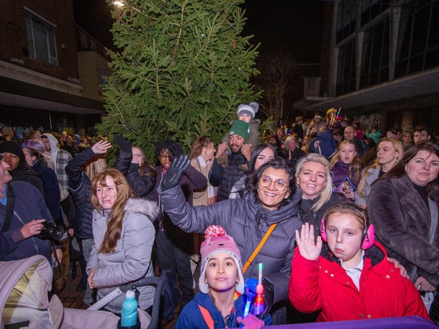 Palmerston Road Christmas Lights Switch On at Southsea on Thursday 23rd November 2023
Picture: Habibur Rahman