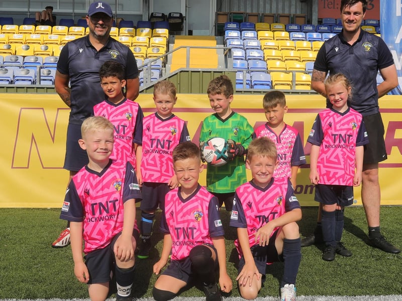 Havant & Waterlooville Under-7s A. Picture by Dave Haines