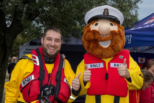 Phillip Lents and Stormy Stan at Port Solent 999 Day.  Photos by Alex Shute