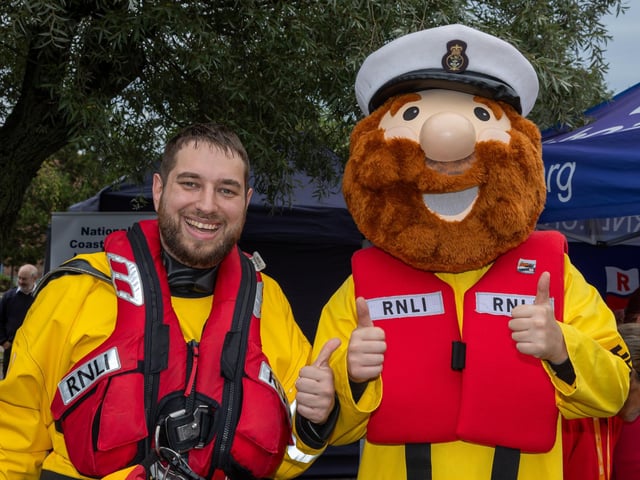 Phillip Lents and Stormy Stan at Port Solent 999 Day.  Photos by Alex Shute