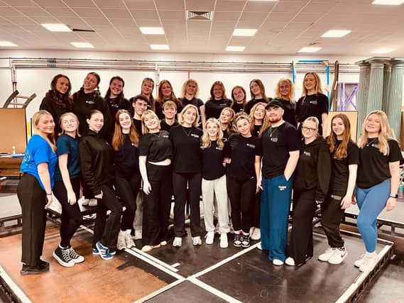 3rd year students from UOC's BA (Hons) Musical Theatre Performance degree programme