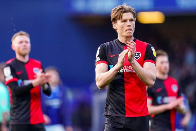 Gaffer for the day, Peter Mason, says Pompey's play-off hopes came to an end at Ipswich but believes Sean Raggett deserves a fresh Blues deal and player of the season.