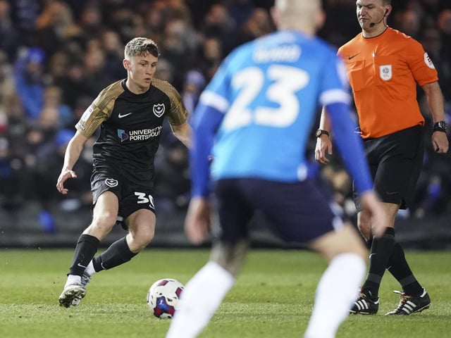 The 18-year-old was recalled from his loan at Gosport Borough recently so that John Mousinho could take a closer look at him. That led to the youngster making his league debut for the Blues as a substitute in the 2-1 defeat at Peterborough. He's not been involved in a Pompey match-day squad since, demonstrating his place in the pecking order. But with Tom Lowery and Jay Mingi not yet fit to return, the chances are Jewitt-White could at least make the bench for next Saturday's home game against Cheltenham.