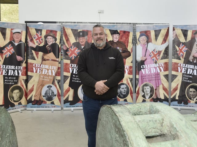 Dan Barton, founder of Standing with Giants.  Picture: Sarah Standing (280325-1469)