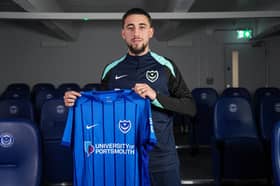 Adil Aouchiche arrived at Fratton Park this month on loan from Sunderland. Picture: Portsmouth FC