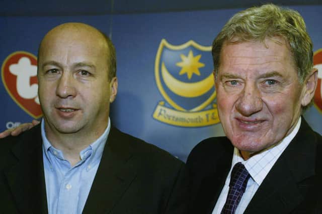 Velimir Zajec originally arrived at Pompey as executive director - but became manager in November 2004 after Harry Redknapp's resignation. Picture: Jo Caird/Getty Images