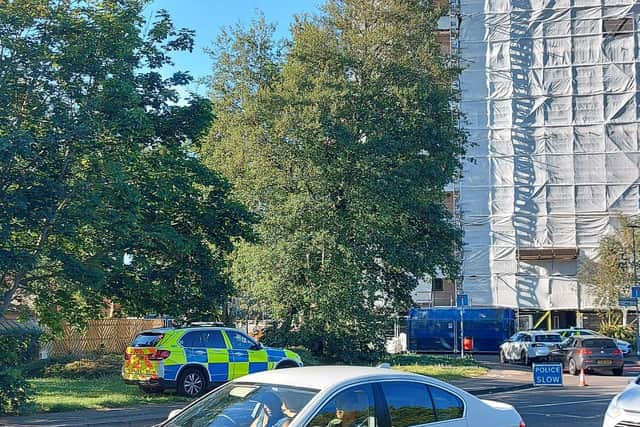 Northumberland Road in Southsea was closed off by police
Sunday, June 13, 2021
Picture: Fiona Callingham