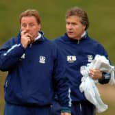 Kevin Bond, right, alongside former Pompey boss Harry Redknapp