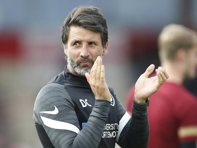 Pompey boss Danny Cowley