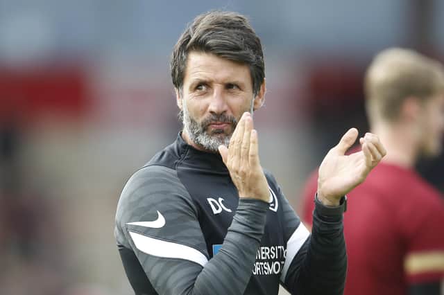 Pompey boss Danny Cowley