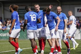 Where are the Pompey side who started their pre-season opener against the Hawks now?