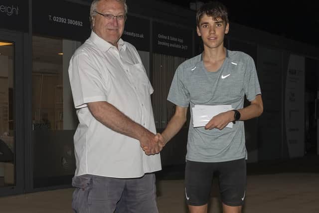 Overall male winner Ben Brown. Picture: Paul Smith