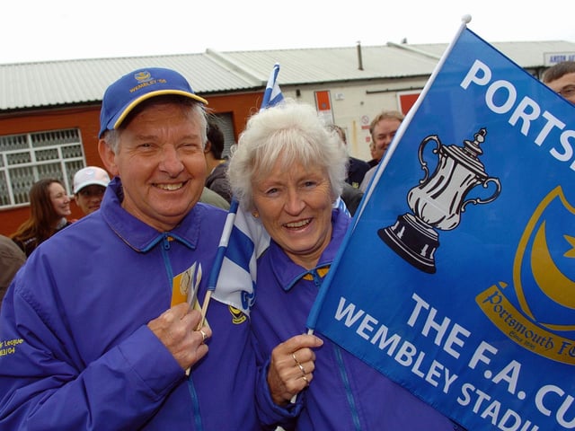Dennis and Sheila Spurgeon from Drayton all set for the big day!PICTURE: MALCOLM WELLS