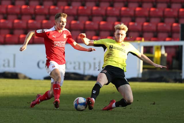 Scott Twine in action for Swindon (Photo by Pete Norton/Getty Images)
