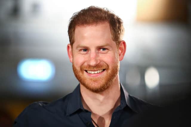 The Duke of Sussex during his visit Abbey Road Studios in London for the recording a special single in aid of the Invictus Games Foundation. PA Photo. Picture date: Friday February 28, 2020. Photo: Hannah McKay/PA Wire