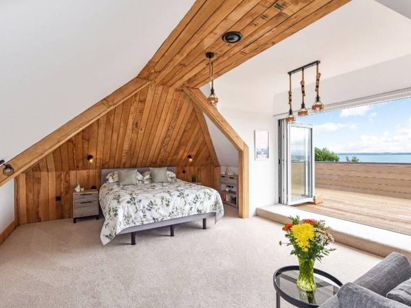 This property comes with six bedrooms, four bathrooms and five reception rooms. 

This home also comes with a heated pool, a gym and a large decked area. 

This home is on the market for offers over £3,000,000. 
This house is on the market with Jeffries & Dibbens Estate Agents. 

The listing says: "Comprising of approximately 7160 square feet, this impressive family home is situated on Hill Head Seafront and boasts panoramic views across the Solent to the Isle of Wight." 

The listing says: "The current owners have extensively renovated and extended the property, adding a heated swimming pool with deck, a fully equipped, sea-facing gym and a sleek office with vaulted ceilings."

This property is near public transport links including Fareham train station and Gosport Ferry Terminal. 
There are also local schools close by including Crofton Hammond Junior School and Crofton Hammond Infant School.