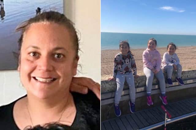 Hayley Williams, 42, was reported missing alongside her three daughters - seven-year-old Frankie Langley, and Betsy and Bobbie Langley, both aged five