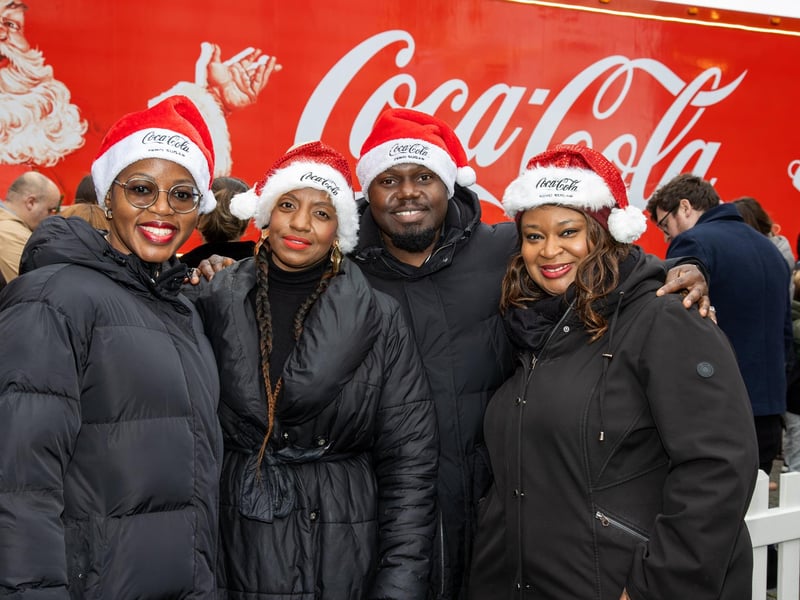 Pictured - Gospel Touch Choir from London.