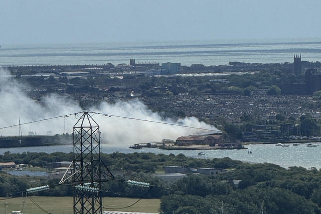 The view from Portsdown Hill. Picture: Michael Atthis