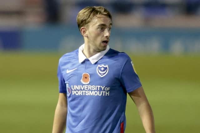Charlie Ball is among 10 youngsters released by Pompey, yet incoming Academy head Greg Miller was not involved in the decision. Picture: Robin Jones/Getty Images