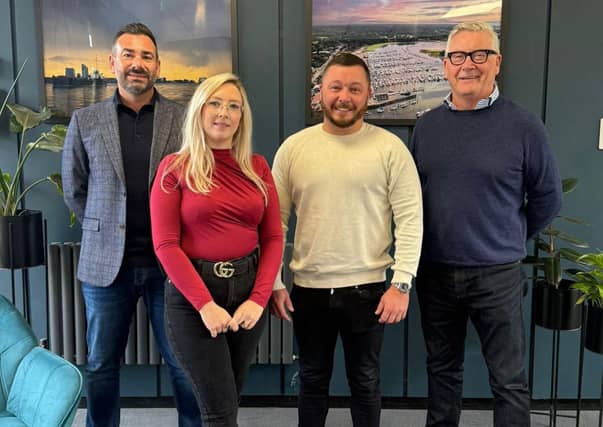 Cherie Davies, Managing Director at MC Technical, joined by Ryan Deacon, Operations Director at The OnSite Group; Trevor Deacon, Chairman & CFO at The OnSite Group; and Louis Avenell, Group Commercial Director at The OnSite Group.