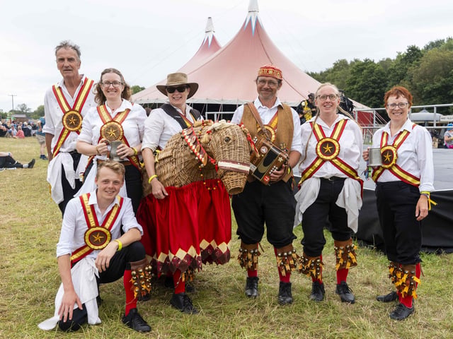 Morris Dancers from across the region attended the Wickham Festival
