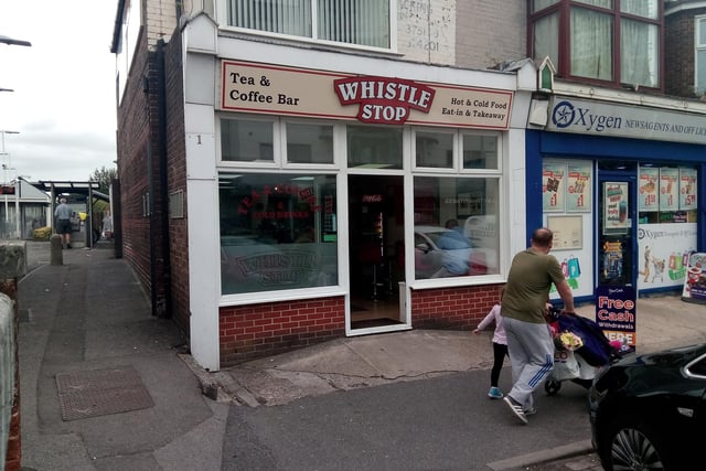 Whistle Stop Cafe in Portsmouth Road, Cosham, has a 4.8 star rating from 58 Google reviews.