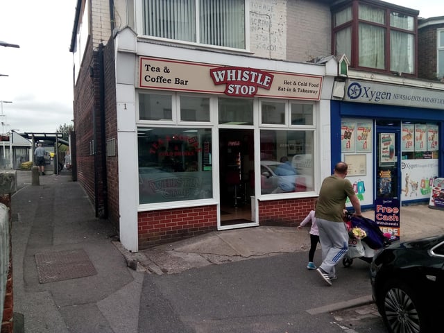 Whistle Stop Cafe in Portsmouth Road, Cosham, has a 4.8 star rating from 58 Google reviews.