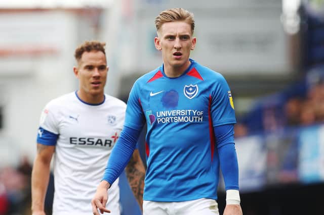 Pompey winger Ronan Curtis