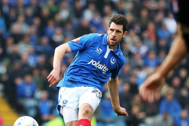 Former Pompey midfielder Danny Hollands has joined seventh-tier Gosport Borough Picture: Joe Pepler