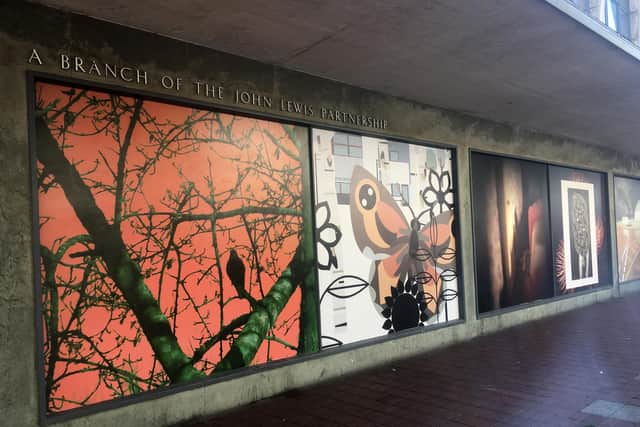 The Select Dream exhibition around the former Knight & Lee building in Palmerston Road, Southsea. Picture: Fiona Callingham