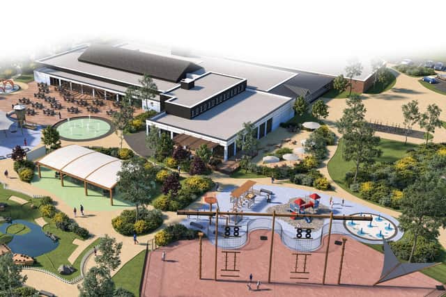 An artist's impression of Away Resort's Mill Rythe Coastal Village in Hayling Island