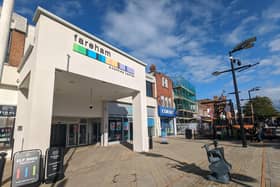Fareham Shopping Centre which was bought by the council earlier this year