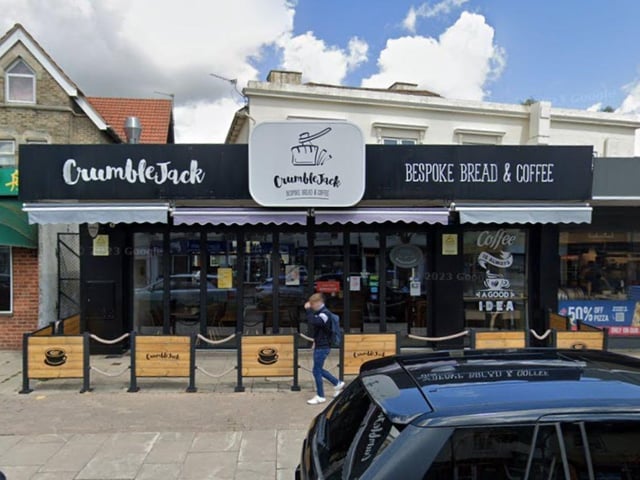 Crumble Jack, at 183a West Street, Fareham was given a four-out-of-five food hygiene rating after assessment on October 5, the Food Standards Agency's website shows.