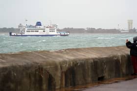 The Wightlink ferry St Clare  Andrew Matthews/PA Wire