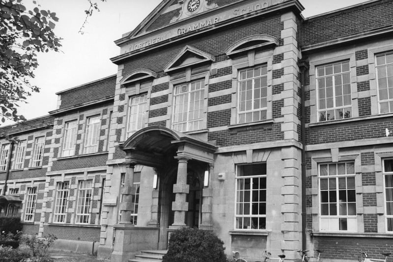 Mayfield Grammar School, North End, Portsmouth in 1980. The News P4984